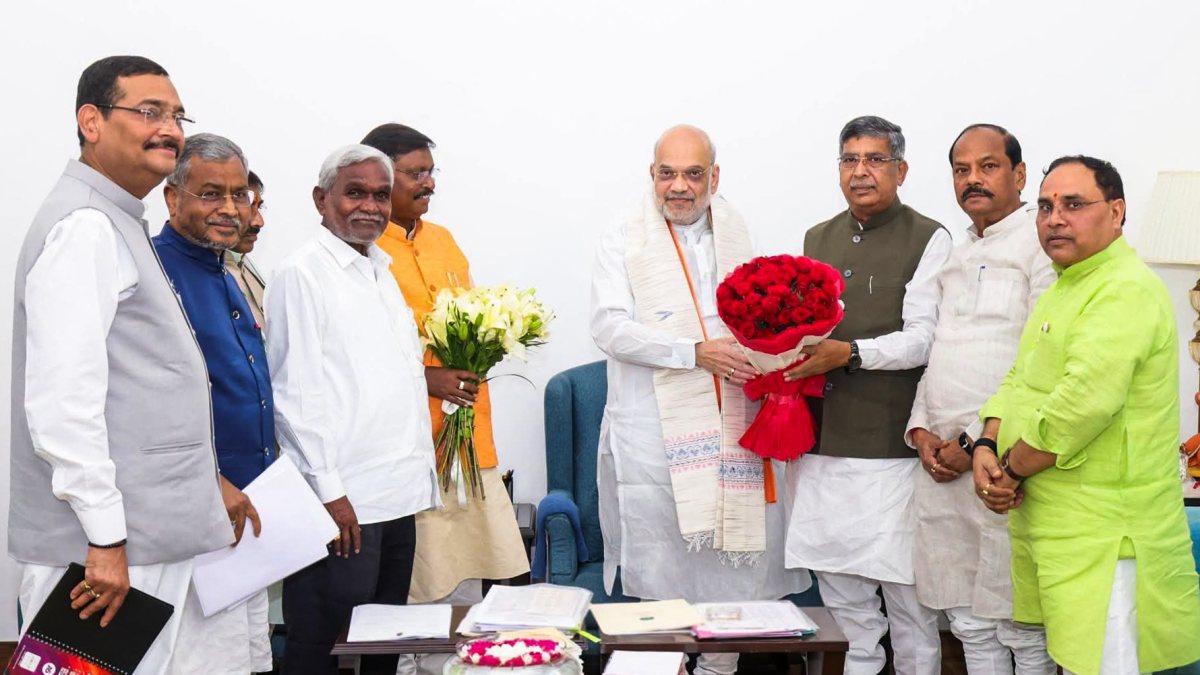 BJP Jharkhand chief meets Amit Shah in Delhi