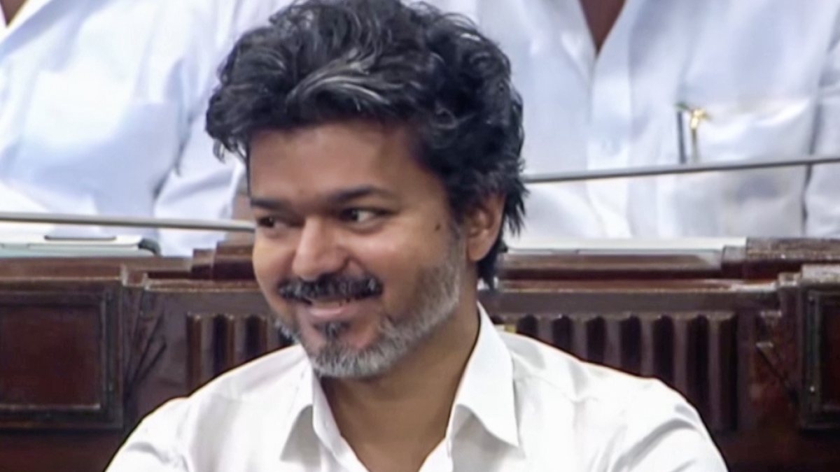 Chennai CM Vijay attends state legislative assembly session