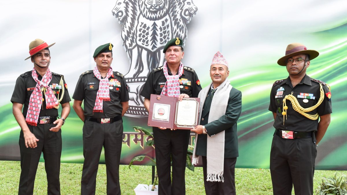 Army Chief honours veteran with Yoddha Seva Samman in Pokhara