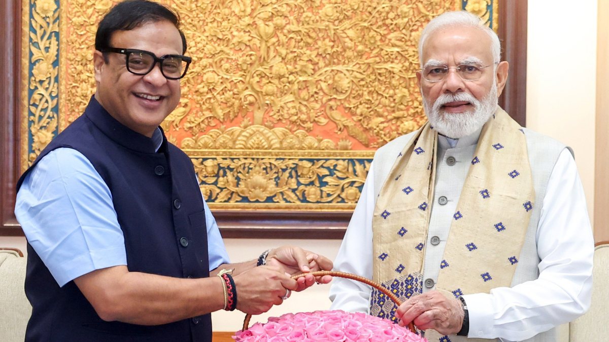 Assam CM Sarma meets PM Modi in New Delhi