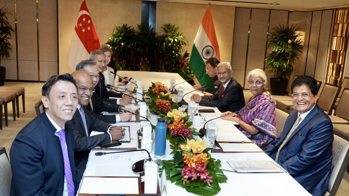India, Singapore ministers hold 4th ministerial roundtable in Singapore