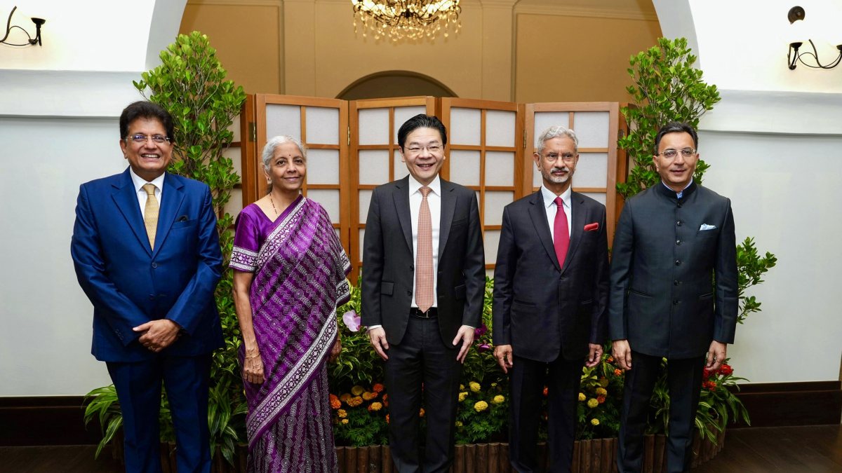 India ministers meet Singapore PM Wong for delegation-level talks