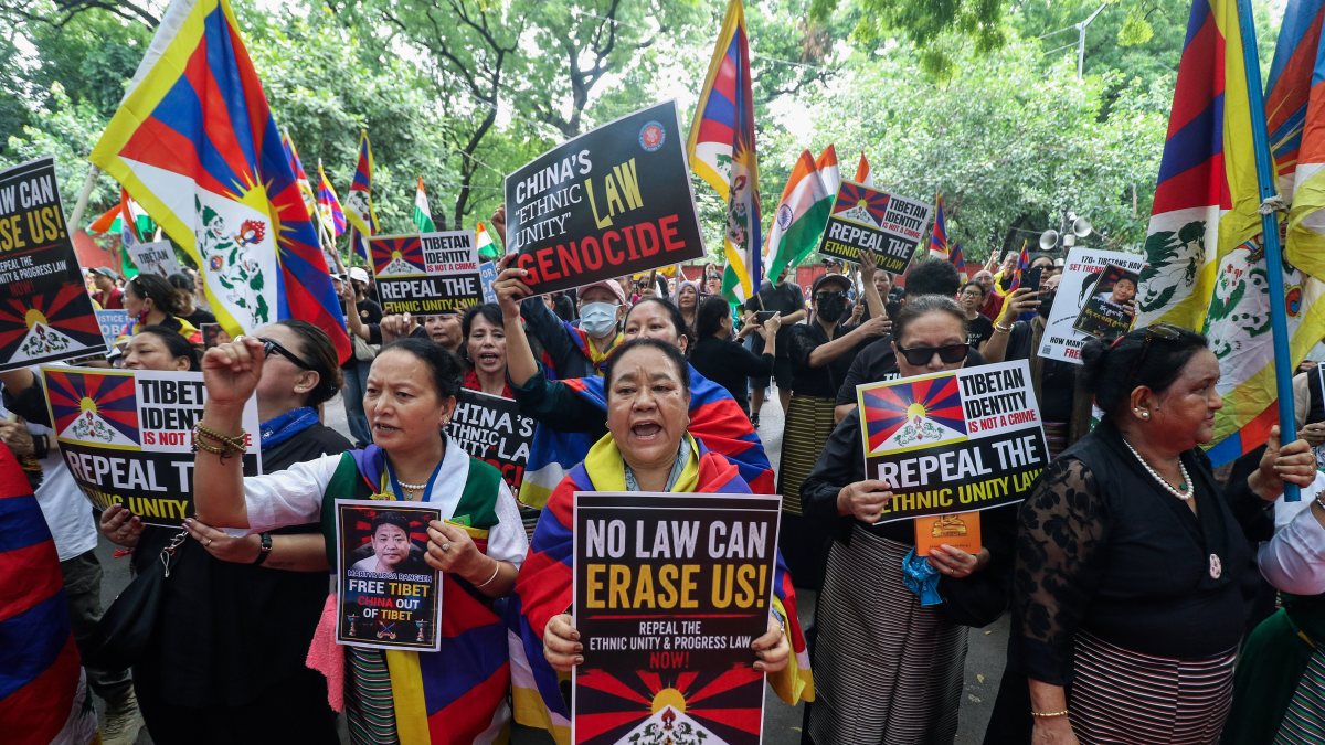 Tibetan community marks 49 days since activist's death