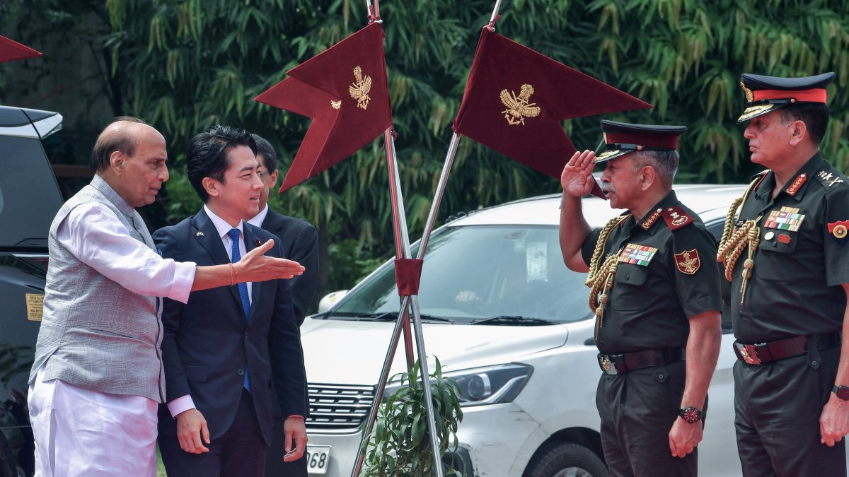 CDS, Japan defence minister meet at Manekshaw Centre