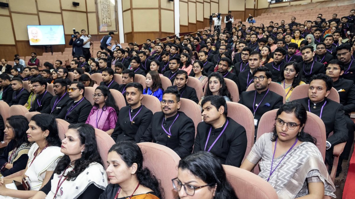 VP addresses IAS trainee valedictory at LBSNAA Mussoorie