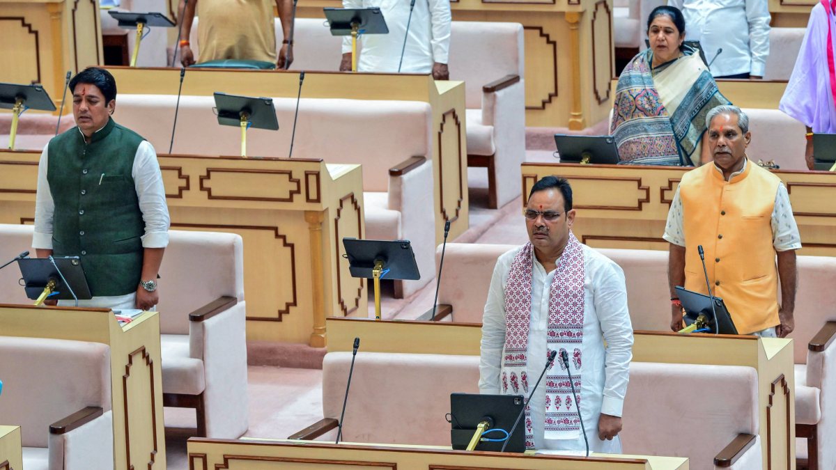 Rajasthan CM joins first day of assembly session in Jaipur