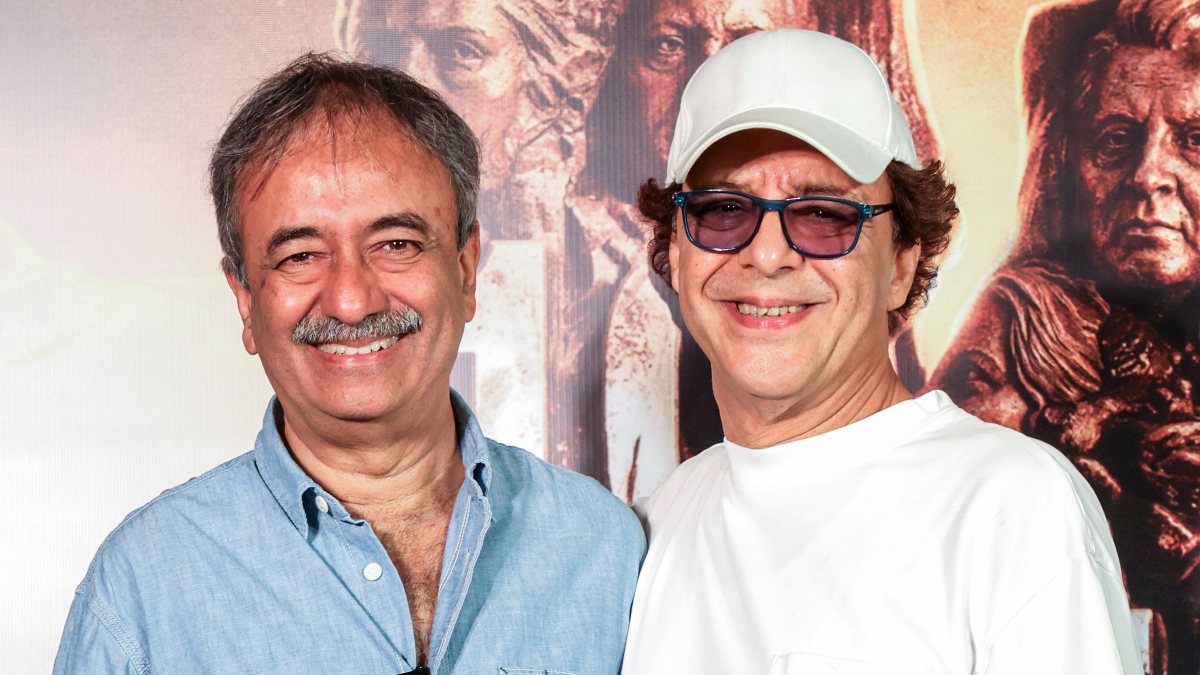 Vidhu Vinod Chopra, Rajkumar Hirani at 1942 re-release screening