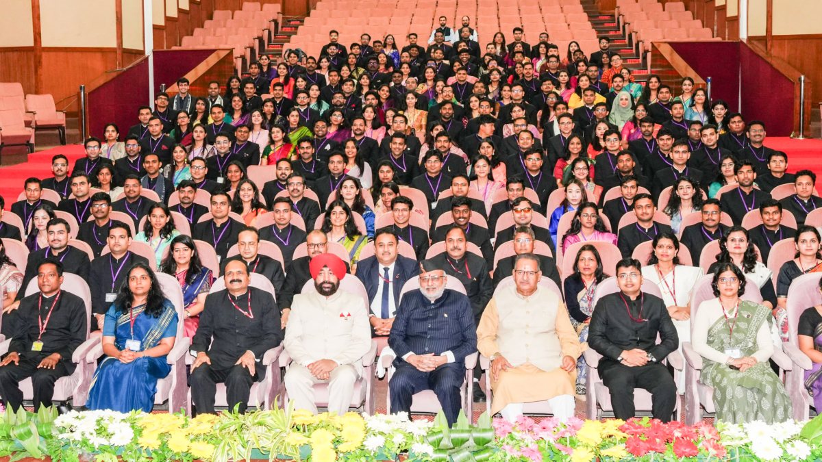 VP meets IAS 2024 batch trainees in Mussoorie