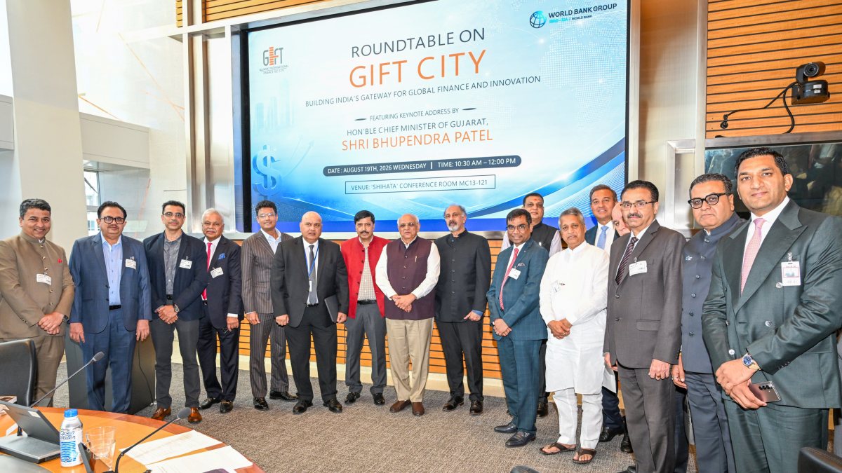 Gujarat CM Bhupendra Patel meets World Bank officials in Washington DC