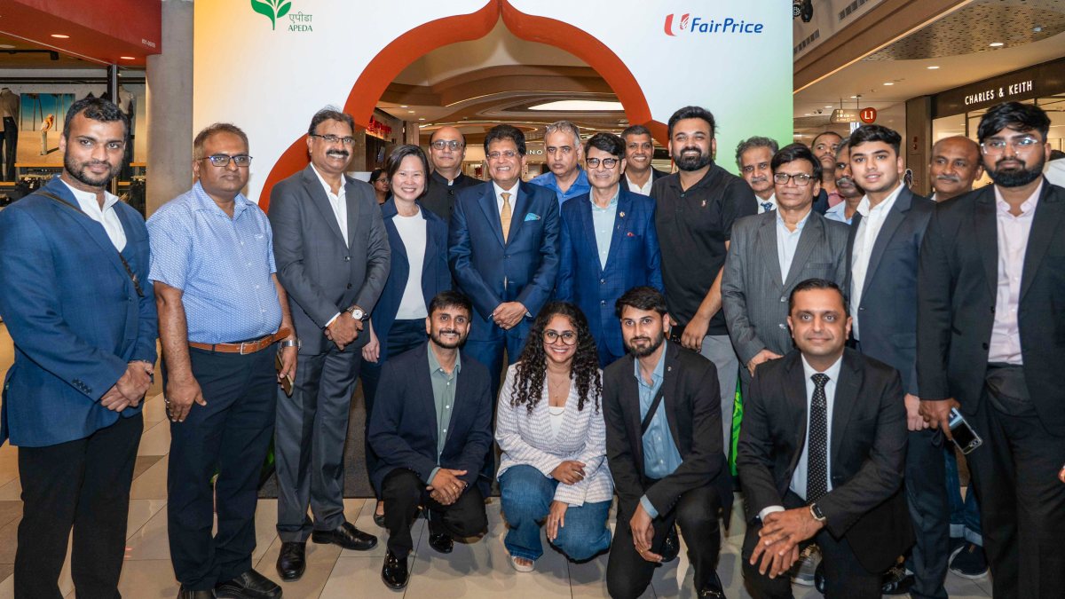 Piyush Goyal promotes Indian agri products at Singapore roadshow