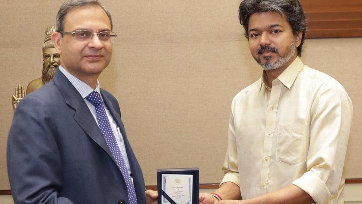 RBI Governor meets Tamil Nadu CM in Chennai