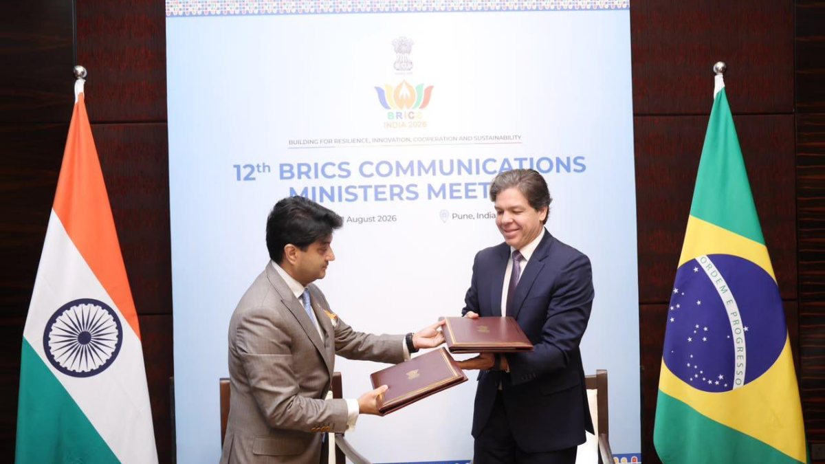 India, Brazil sign ICT cooperation MoU at BRICS meet in Pune