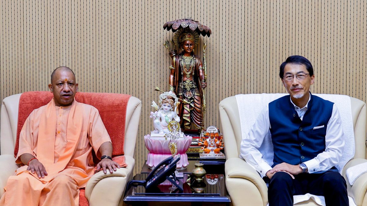 Japan envoy meets UP CM Yogi Adityanath in Lucknow
