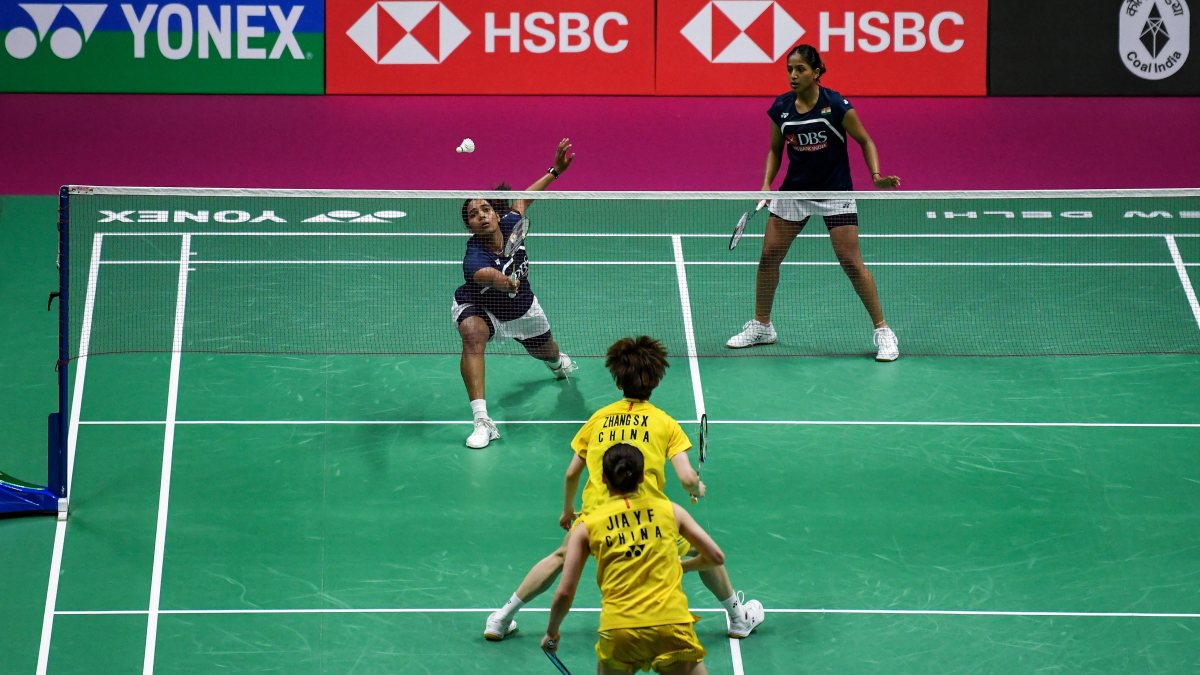 Indian duo Treesa Jolly and Gayatri Gopichand in BWF quarters action