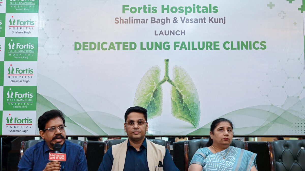 Fortis launches dedicated lung failure clinics in Delhi