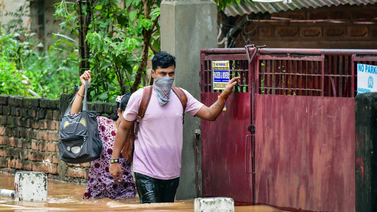 Guwahati inundated as heavy rains trigger flooding