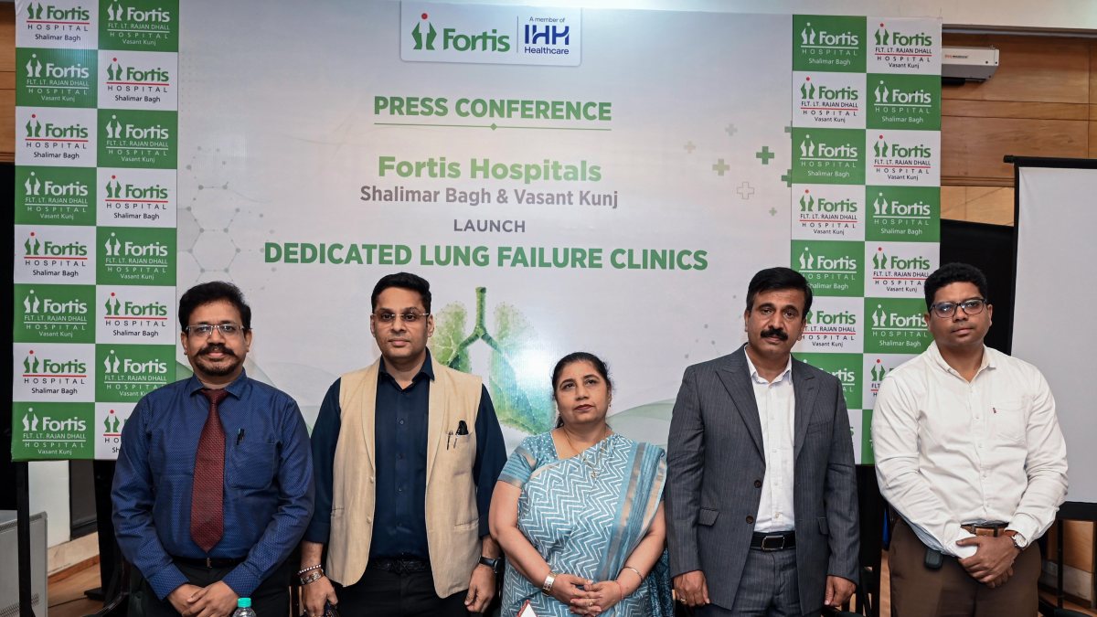 Fortis launches dedicated lung failure clinics in Delhi