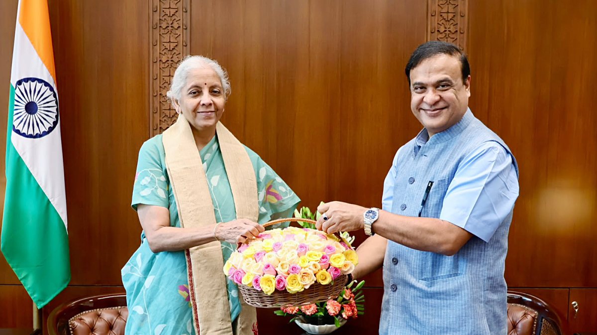 Assam CM meets FM Sitharaman on flood response