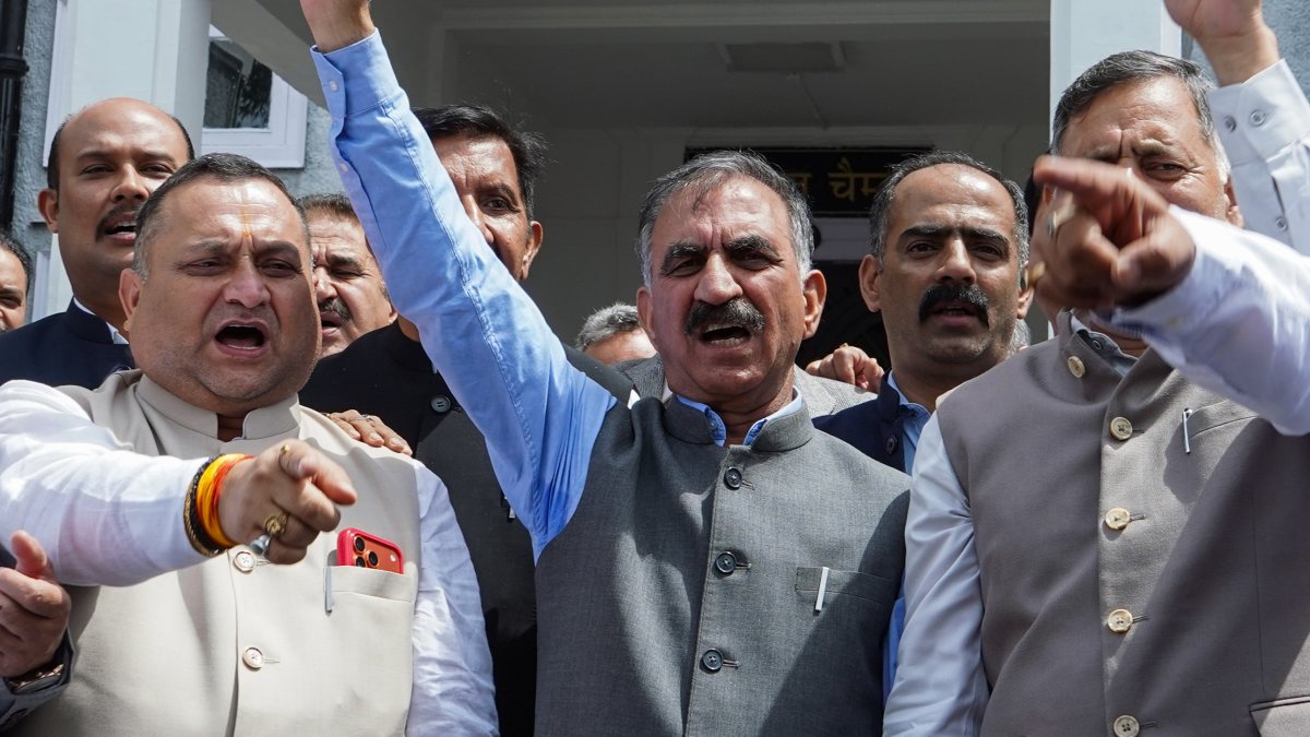 Himachal CM, Congress MLAs leave after monsoon session adjourned