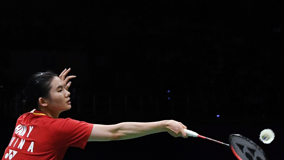 Han Yue battles An Se Young in BWF World Championship quarter-final