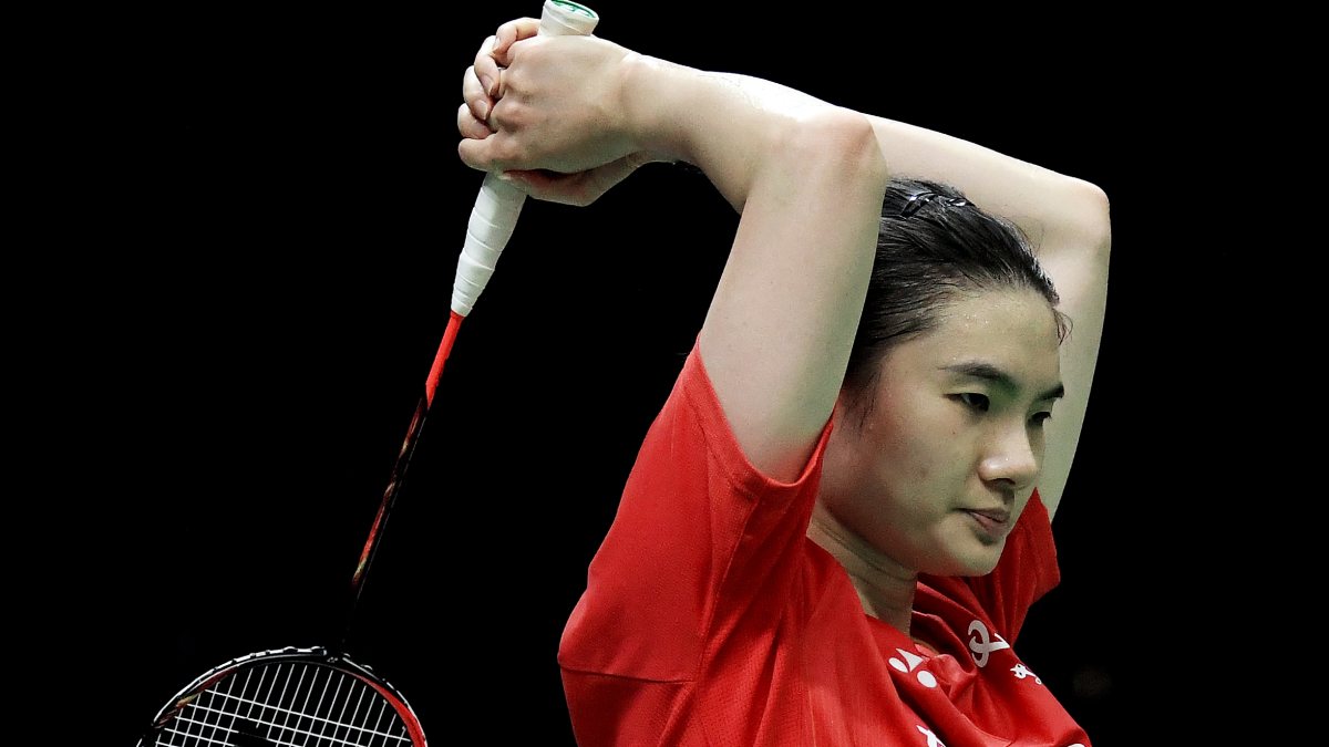 Han Yue battles An Se Young in BWF World Championship quarter-final