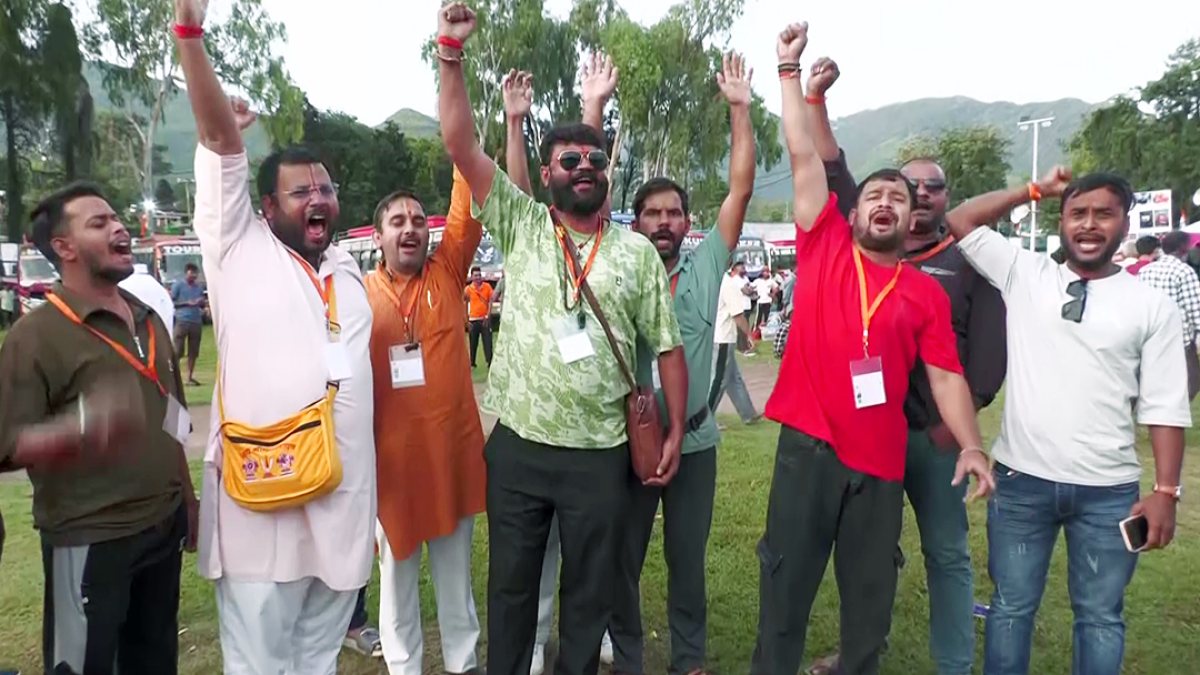 1100 pilgrims arrive for Baba Budha Amarnath Yatra in Poonch