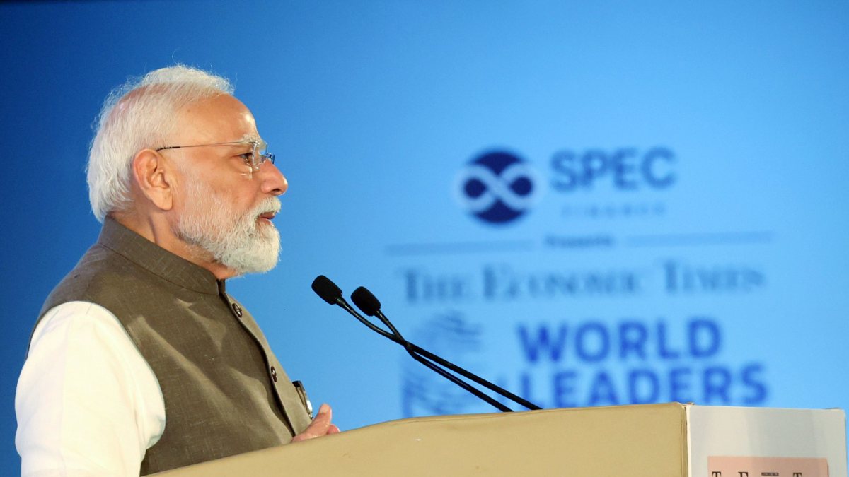 PM Modi addresses Economic Times World Leaders Forum 2026 in Delhi