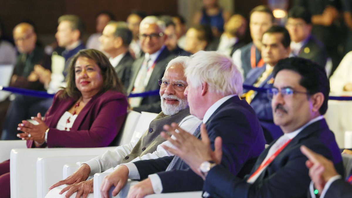 PM Modi attends Economic Times World Leaders Forum in New Delhi
