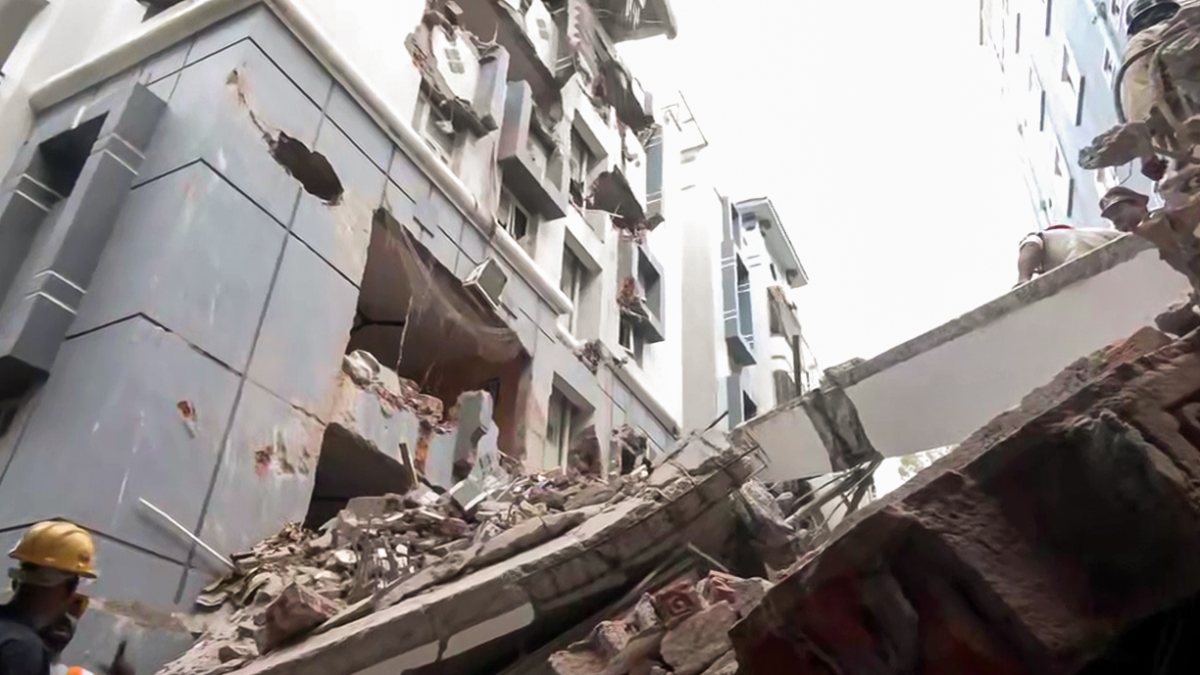 Hyderabad building collapse kills two, rescue op underway