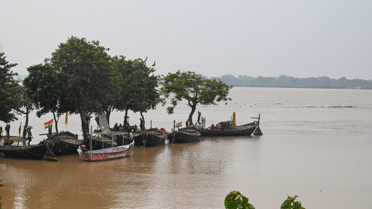 Bihar floods: Residents navigate submerged Patna streets by boat