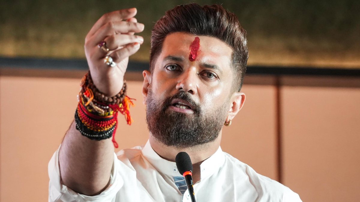 Chirag Paswan addresses Trader Conclave-26 in Patna