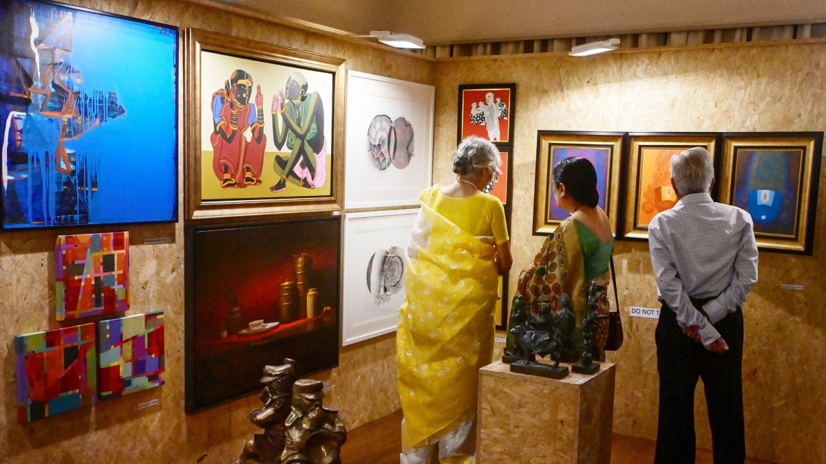 Artists showcase works at ARTIX 5.0 exhibition in Delhi