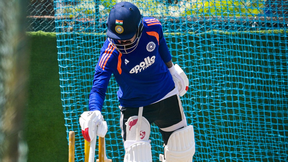 KL Rahul nets ahead of second Test in Colombo