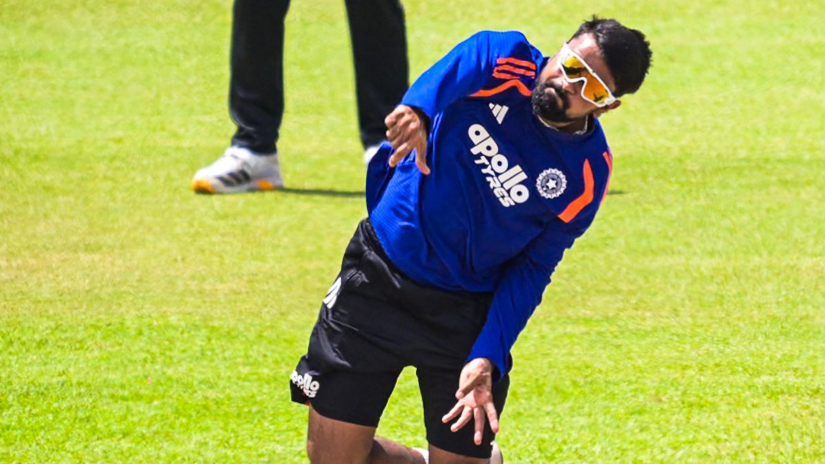 India's Saransh Jain trains ahead of second Test in Colombo