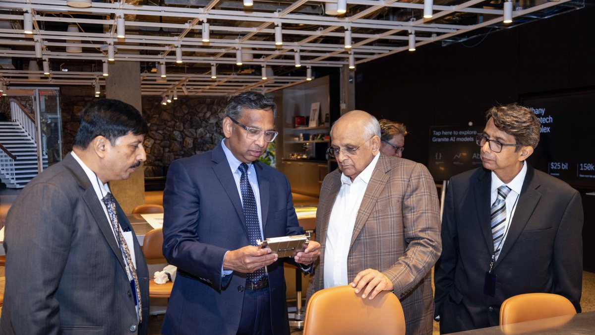 Gujarat CM Bhupendra Patel visits IBM research centre in New York