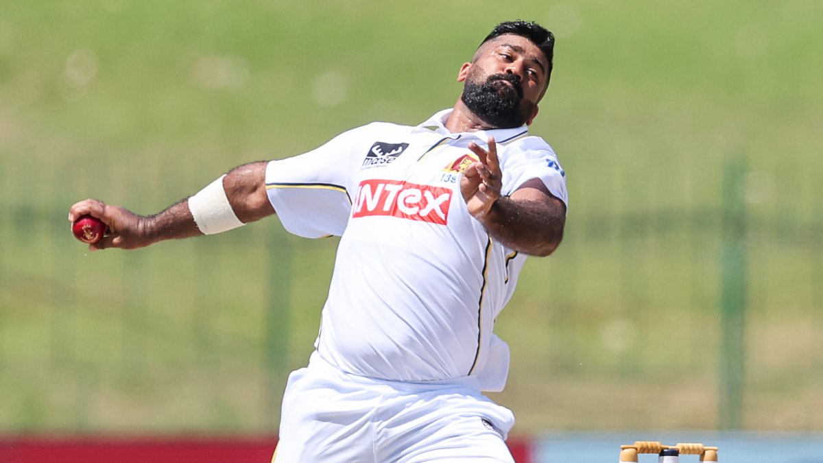 Sri Lanka's Kumara bowls on day one of second Test in Colombo