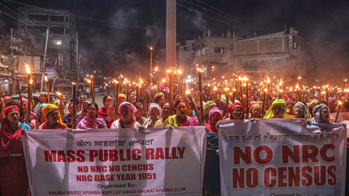Meira rally in Imphal demands NRC updation before 2027 census