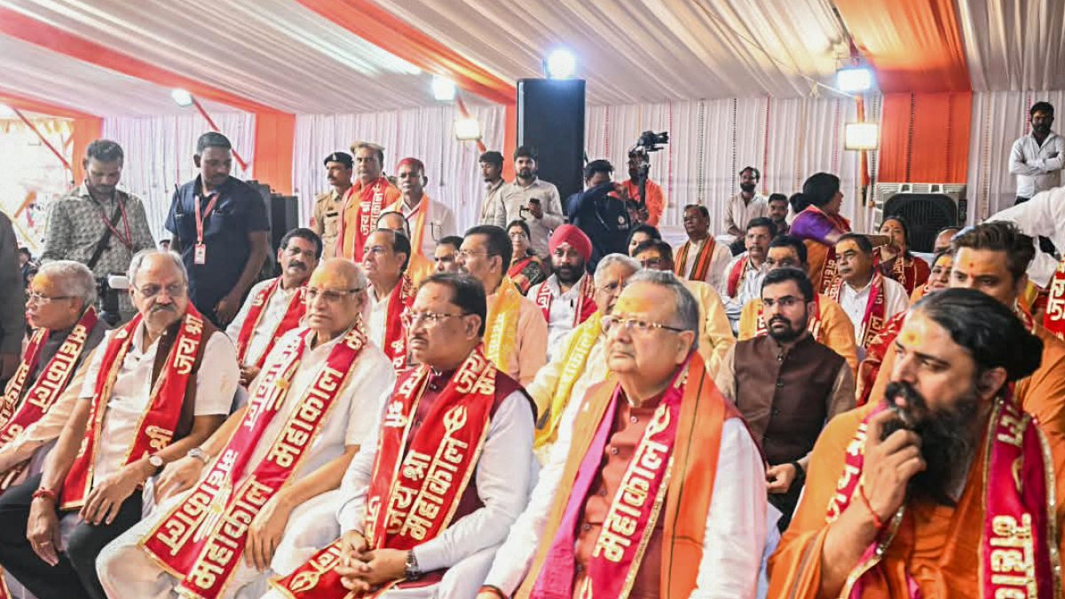 Chhattisgarh CM joins Kanwar Yatra in Raipur