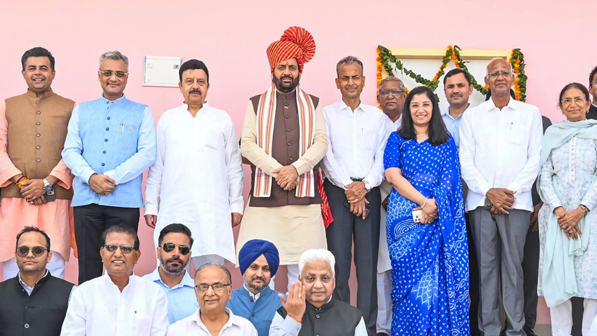 Haryana CM flags off first freight train at new logistics hub