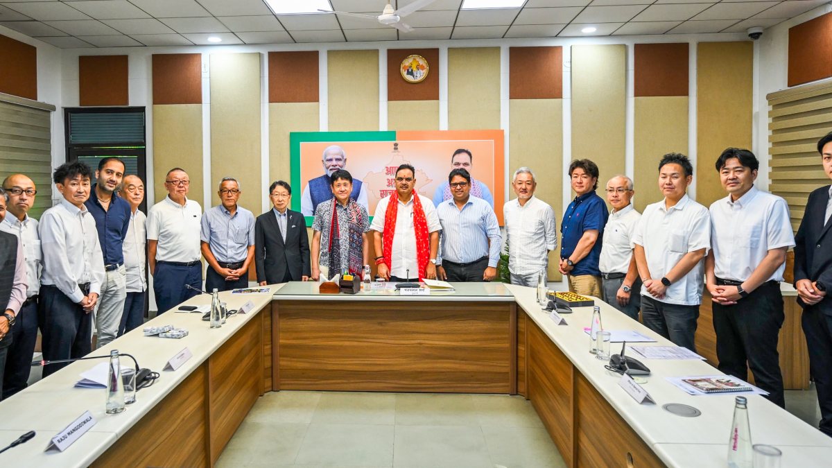 Rajasthan CM meets Kofu City mayor in Jaipur