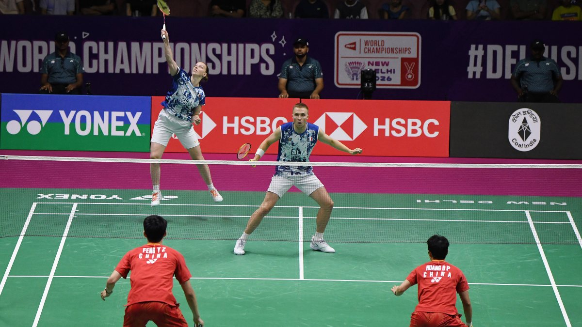 France wins mixed doubles at BWF Worlds in New Delhi