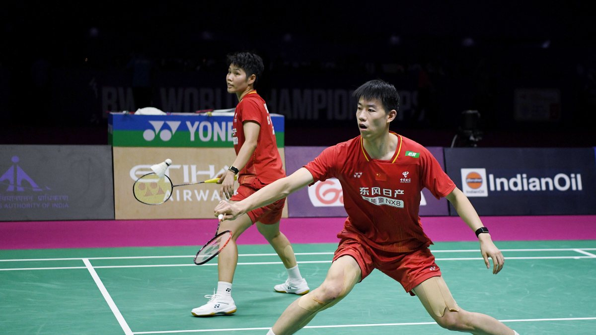 China wins mixed doubles gold at BWF Worlds in New Delhi