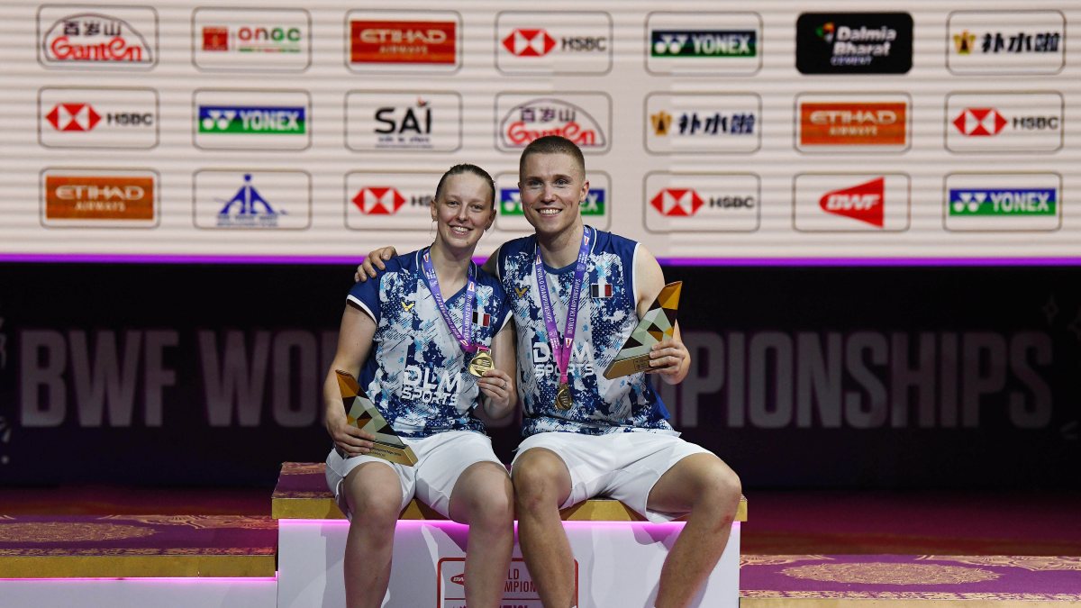 French pair wins badminton mixed doubles gold in New Delhi