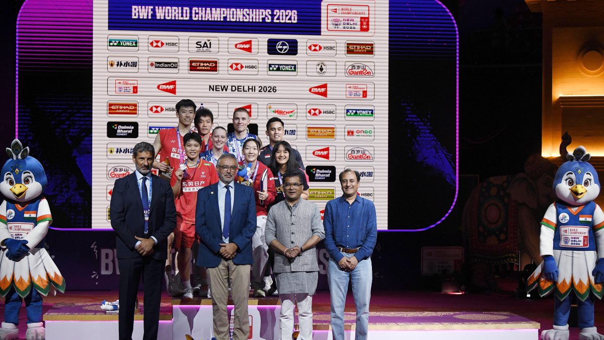 French pair wins mixed doubles gold at BWF Worlds in New Delhi
