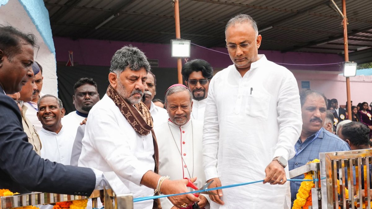 Karnataka CM Shivakumar inaugurates church's 125th anniversary fete