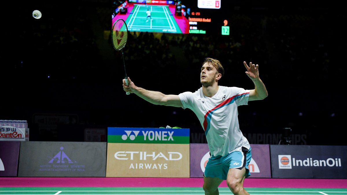 Lanier wins BWF World Championships men's singles final in New Delhi