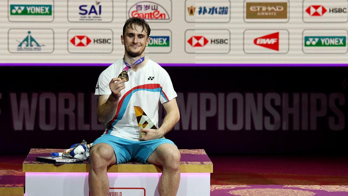 French shuttler Lanier wins BWF World Championships gold in New Delhi