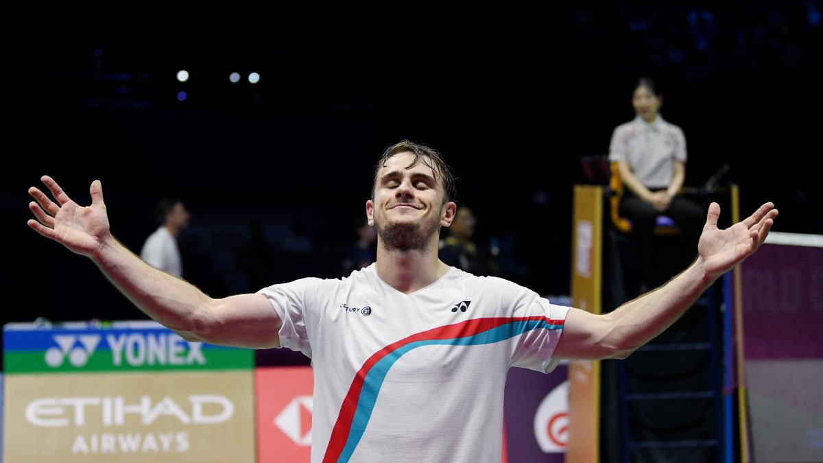 French shuttler Lanier wins BWF World Championships gold in New Delhi