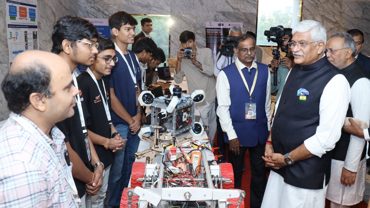 Shekhawat attends ISRO National Space Day event in Ahmedabad