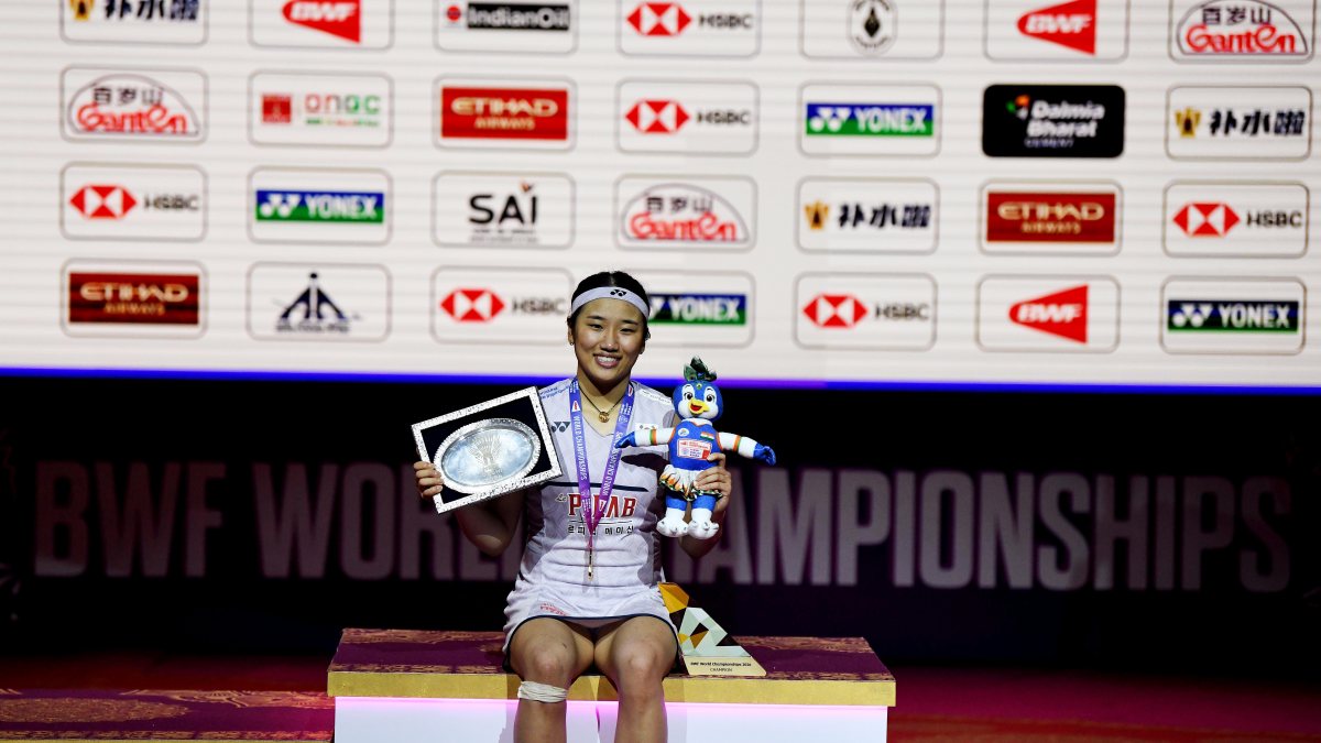An Se-young wins BWF World Championships women's singles title
